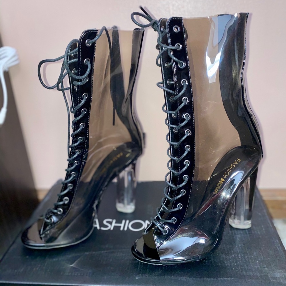 Black booties